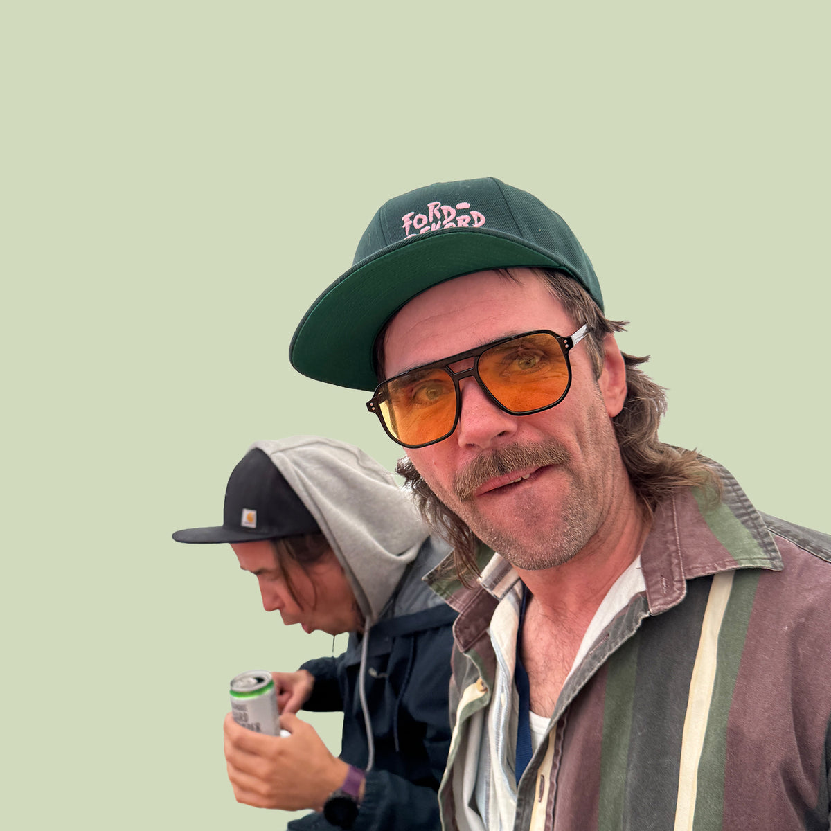 Flaskegrønn caps